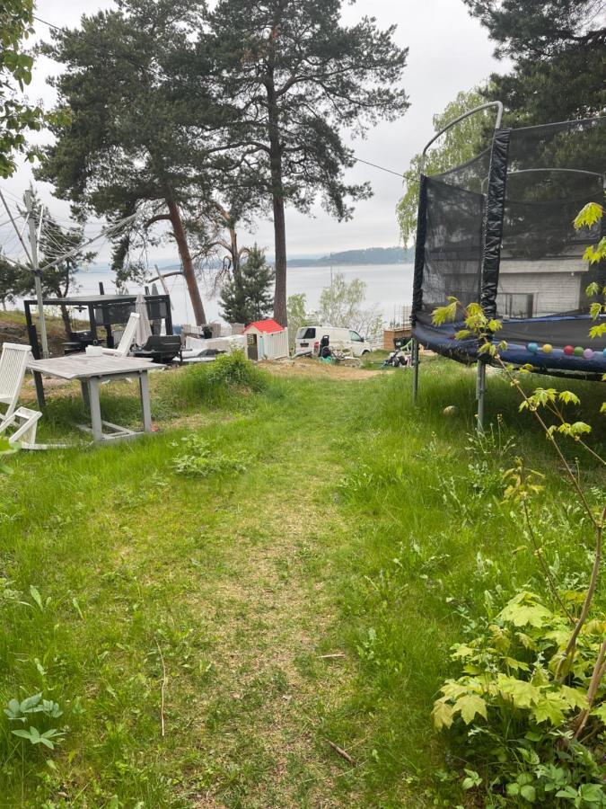 Nice Apartment With1 Bedroom Separate Living Room With A Sofa Bed And A Tiny Kitchen A Bathroom Located In Nordstrand Near By The Sea For 3 Guests With A Garden And Grill 5 Extra Guests With Extra Cost In The Cabin With Sea View Just Outside The Apar Oslo Dış mekan fotoğraf